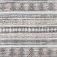 Surya Pompei Brown, Off-White, Light Gray, Black, Dark Blue and Charcoal 10" x 14" Area Rug, , large