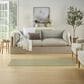 Nourison Courtyard Ivory and Green 2"2" x 10" Indoor/Outdoor Runner, , large