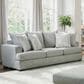 Northwestern Leia Stationary Sofa in Pewter, , large