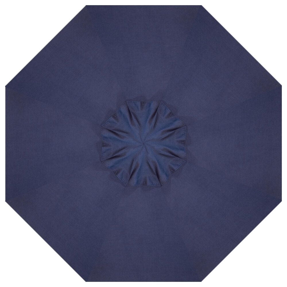 Garden Party 9&#39; Spectrum Indigo Auto Tilt Umbrella with Stand, , large