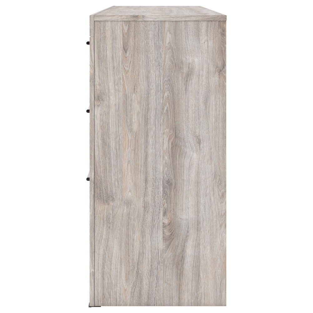 Ashley Broachmyn Queen Bed with Dresser, Chest, and Two Nightstands in Light Gray, , large