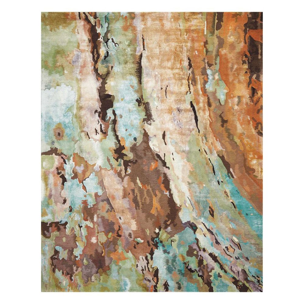 Nourison Prismatic PRS09 7"9" x 9"9" Multicolor Area Rug, , large