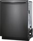 Frigidaire Gallery 24" Built-In Bar Handle Dishwasher with CleanBoost in Black Stainless Steel, , large