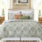 C&F Home Lana Palms 3-Piece King Quilt Set in Green, , large