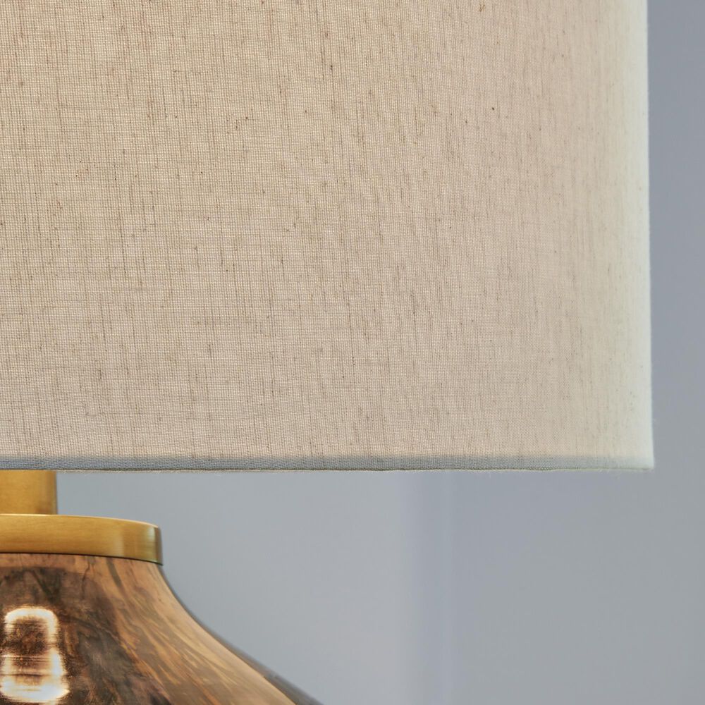 Ashley Jadstow Table Lamp in Black and Silver, , large