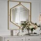 Furniture Worldwide Love Joy Bliss Mirror in Soft Gold, , large