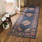 Safavieh Madison MAD133C 2"3" x 14" Blue and Fuchsia Runner, , large
