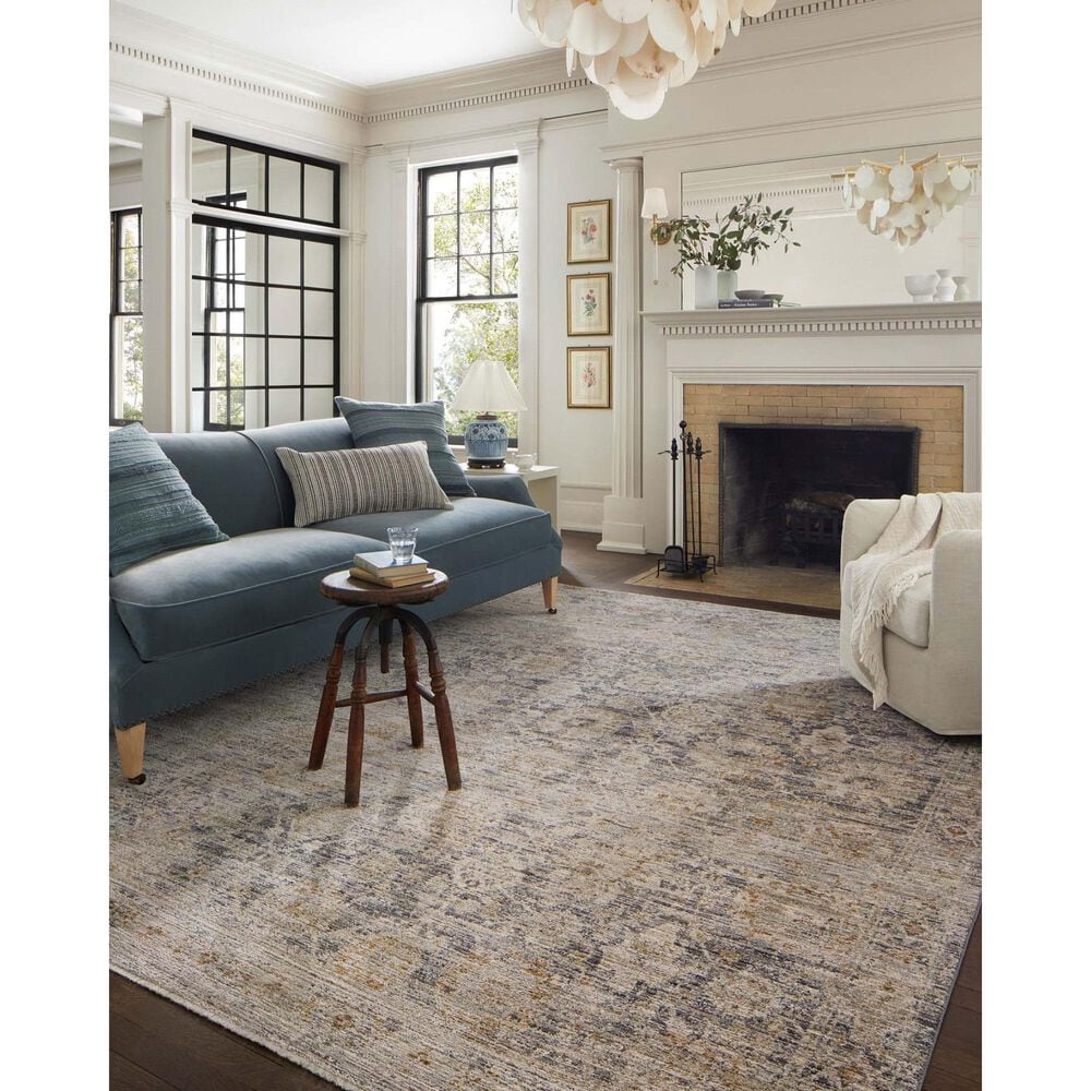 Loloi Katherine 9&#39;6&quot; x 13&#39;1&quot; Charcoal and Gold Area Rug, , large