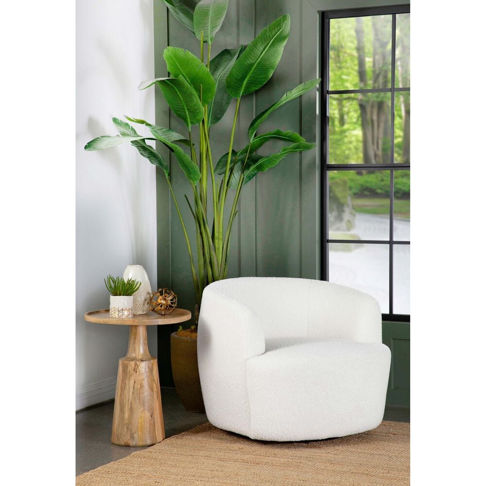 Coaster Hudson Swivel Chair in Natural, , large