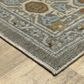 Oriental Weavers Ellington 2"3" x 7"6" Grey and Multicolor Runner, , large