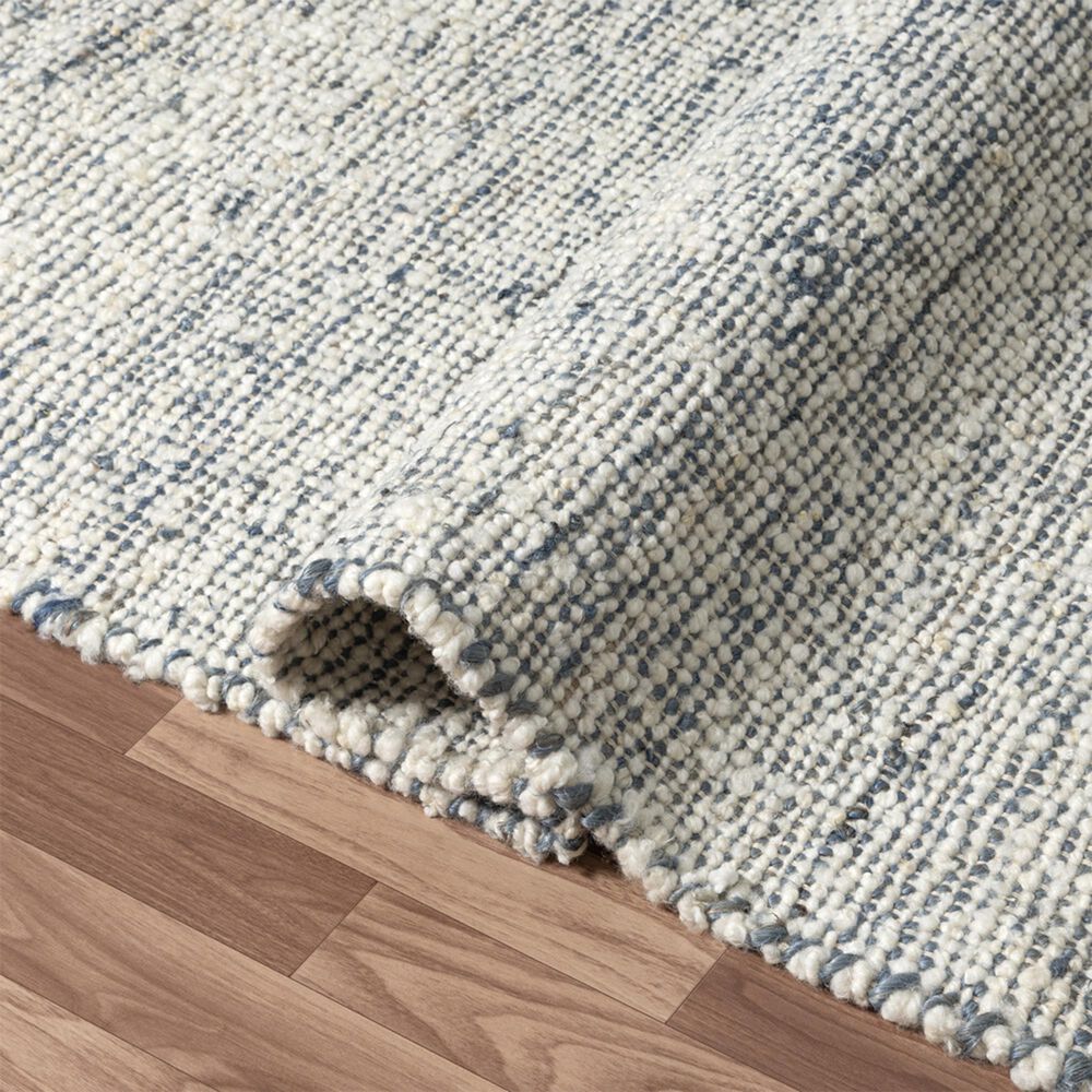 L&amp;R Resources Savanna Blue and Ivory 7'9" x 9'9" Area Rug, , large
