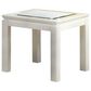 Furniture of America Loper End Table in White, , large