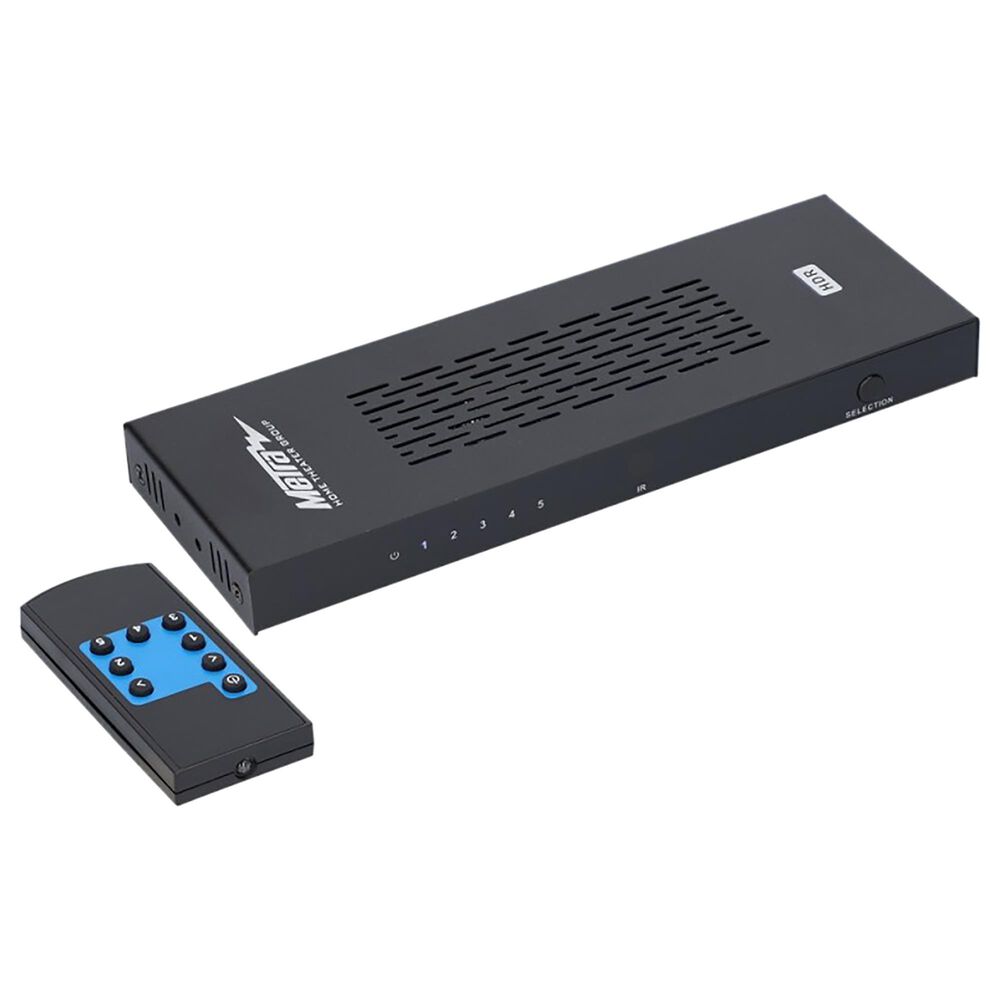 MetraAV HDMI Switch with 5 Inputs and 1 Output, , large