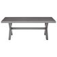 Ashley Half Moon Beach Rectangular Cocktail Table in Gray, , large