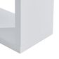 Southern Enterprises Yatesling Corner Desk in White/Chrome, , large