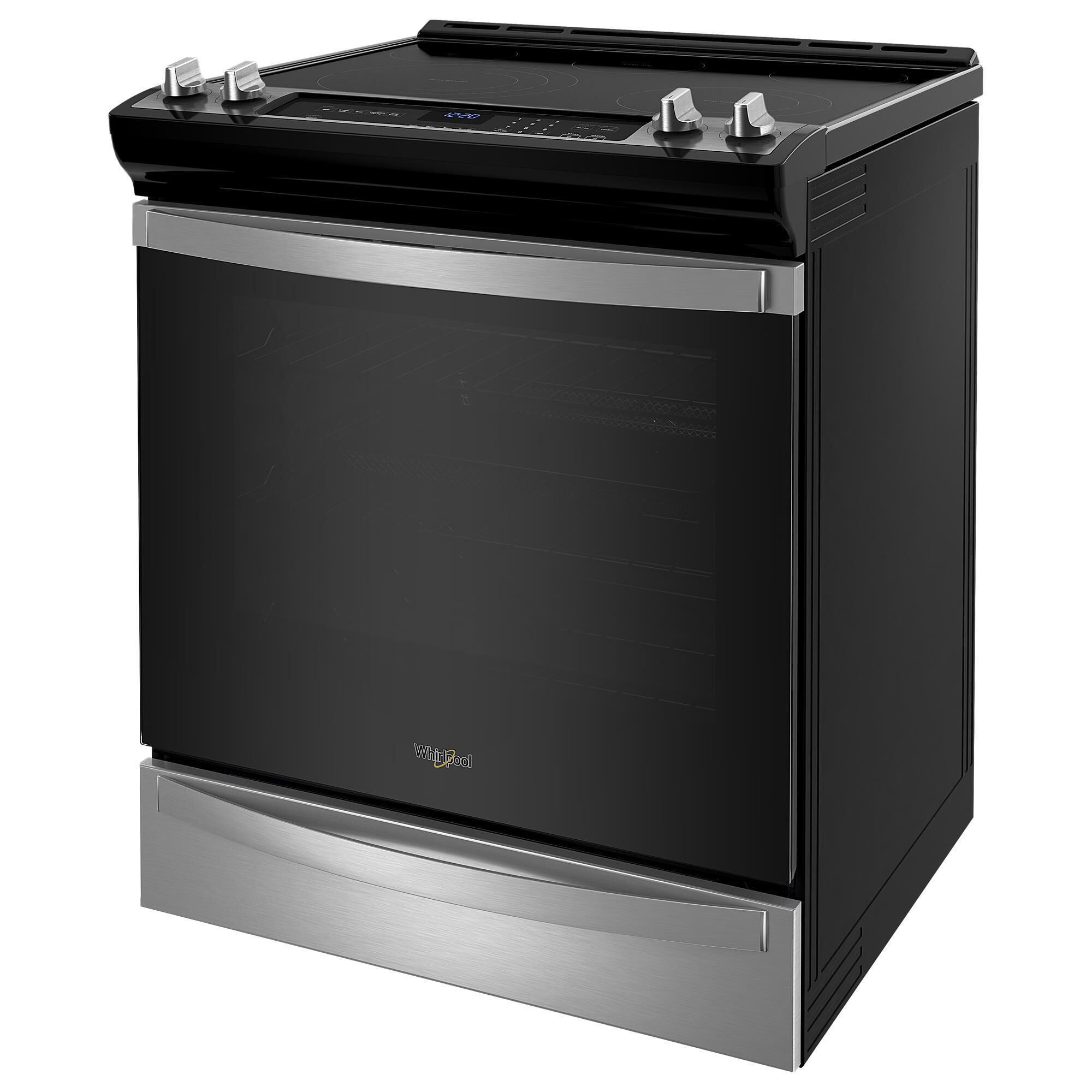 Whirlpool electric range store with air fryer