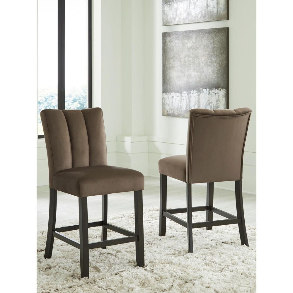 Ashley UPHOLSTERED BARSTOOL, , large