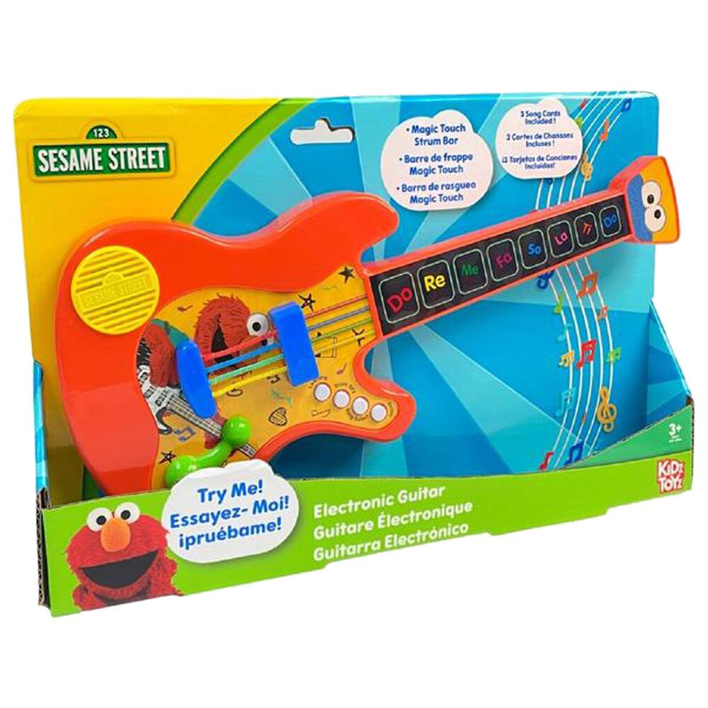 Sesame Street Music Time Electronic Guitar, , large