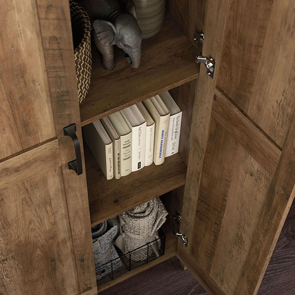 Sauder Select 2-Door Storage Cabinet in Rural Pine, , large