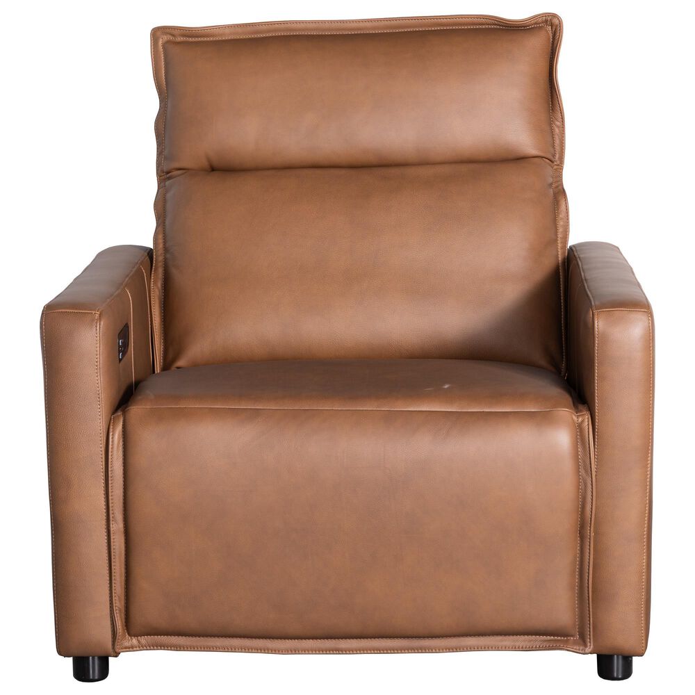 Aurora Furnishings Malta Power Zero Gravity Recliner with Vibration in Bourbon, , large