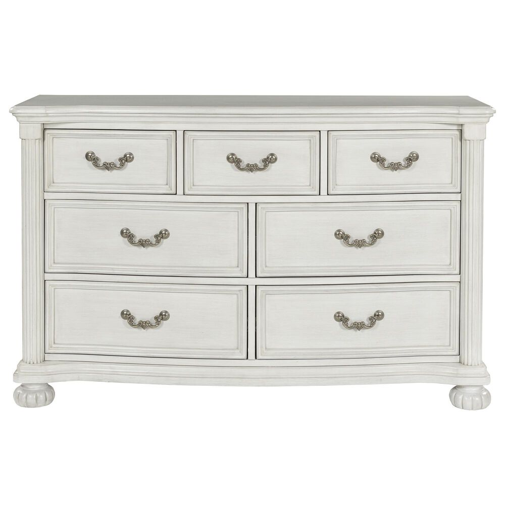 Ashley Montelaine 7-Drawer Dresser in Antique White, , large