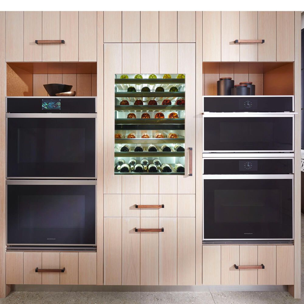 Monogram 30&quot; Smart Electric Convection Double Wall Oven Minimalist Collection - Stainless Steel, , large
