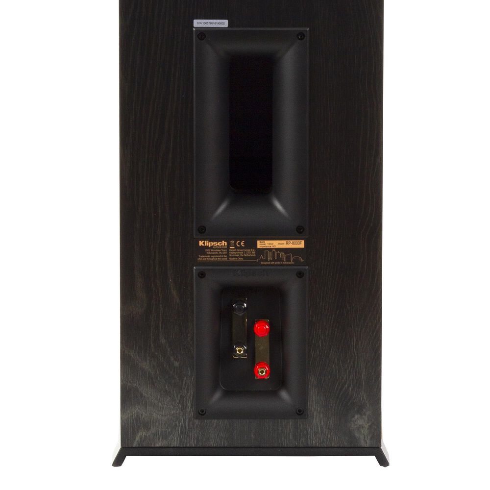 Klipsch Reference Premiere Dual 8&quot; 2-Way Floorstanding Speaker in Ebony, , large