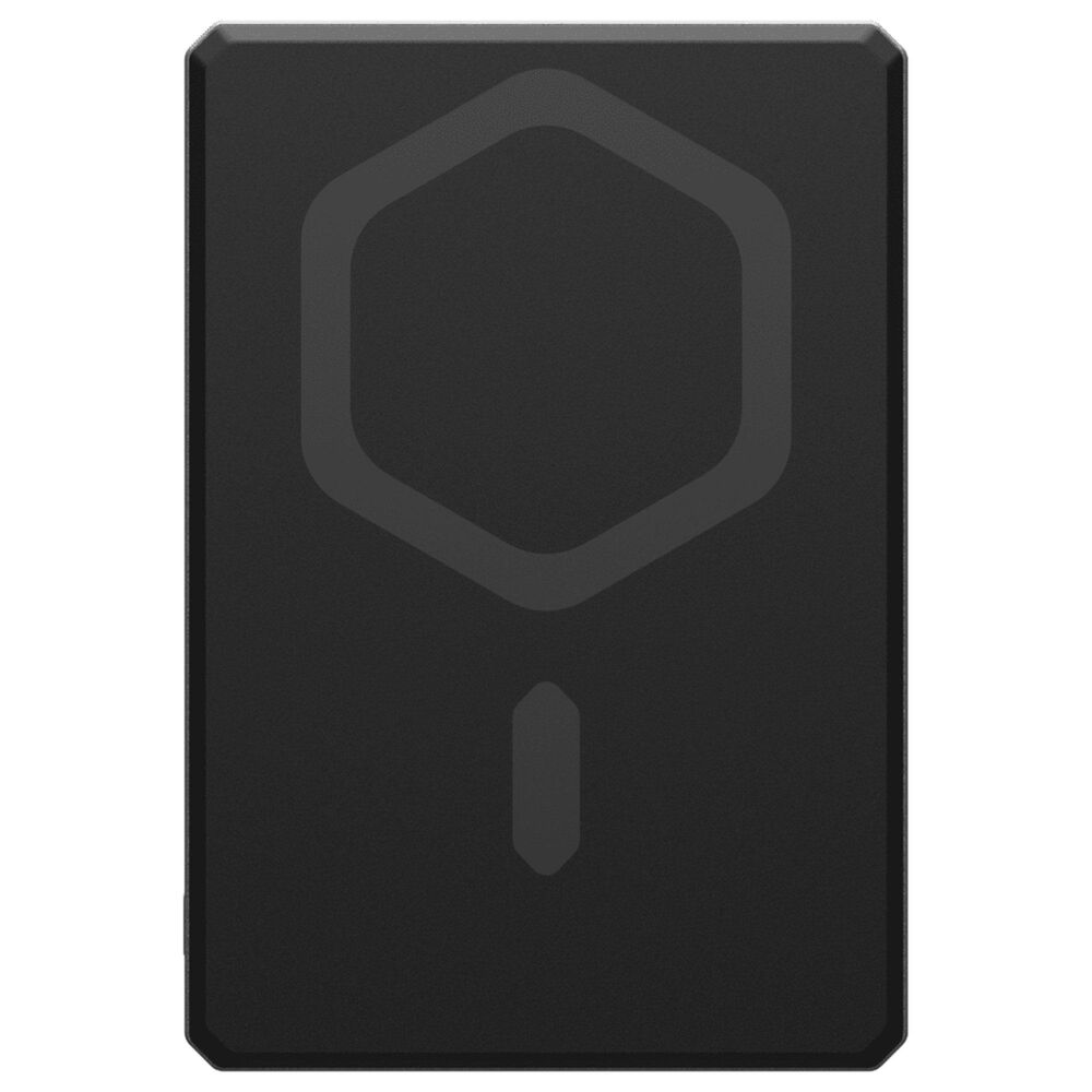 UAG Ultra Slim Portable Power Bank with Kickstand in Black and Grey, , large