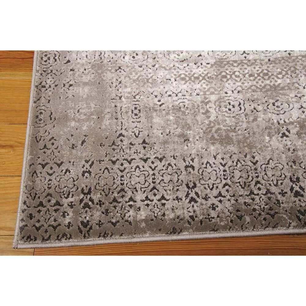 Nourison Karma KRM01 9&#39;3&quot; x 12&#39;9&quot; Ash Area Rug, , large
