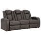 Ashley Fyne-Dyme 2-Piece Power Reclining Living Room Set in Shadow, , large