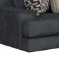 Jackson Furniture Olympus Stationary Loveseat in Sapphire, , large