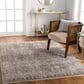 Surya Carlisle Oriental 7"10" x 10" Dusty Sage, Light Gray, Dusty Pink, Ivory, Pale Blue and Charcoal Area Rug, , large