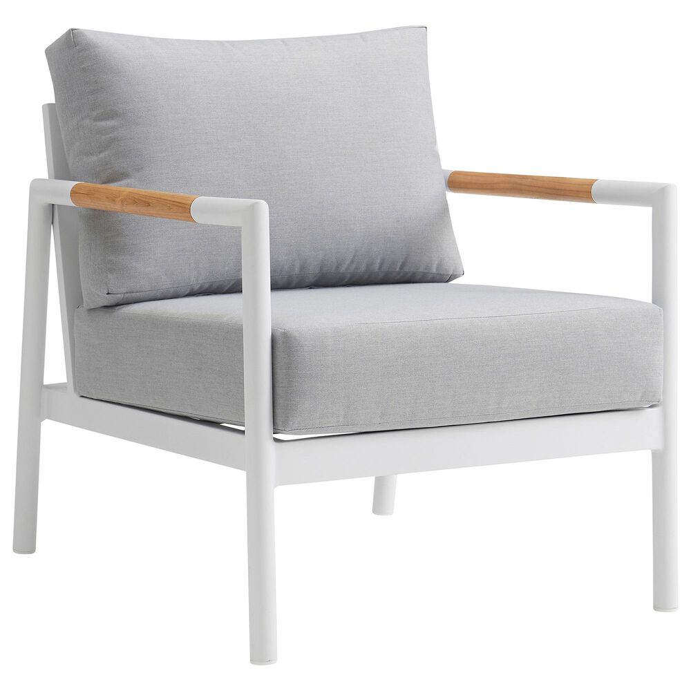 Blue River Royal 4-Piece Patio Seating Set in White, , large