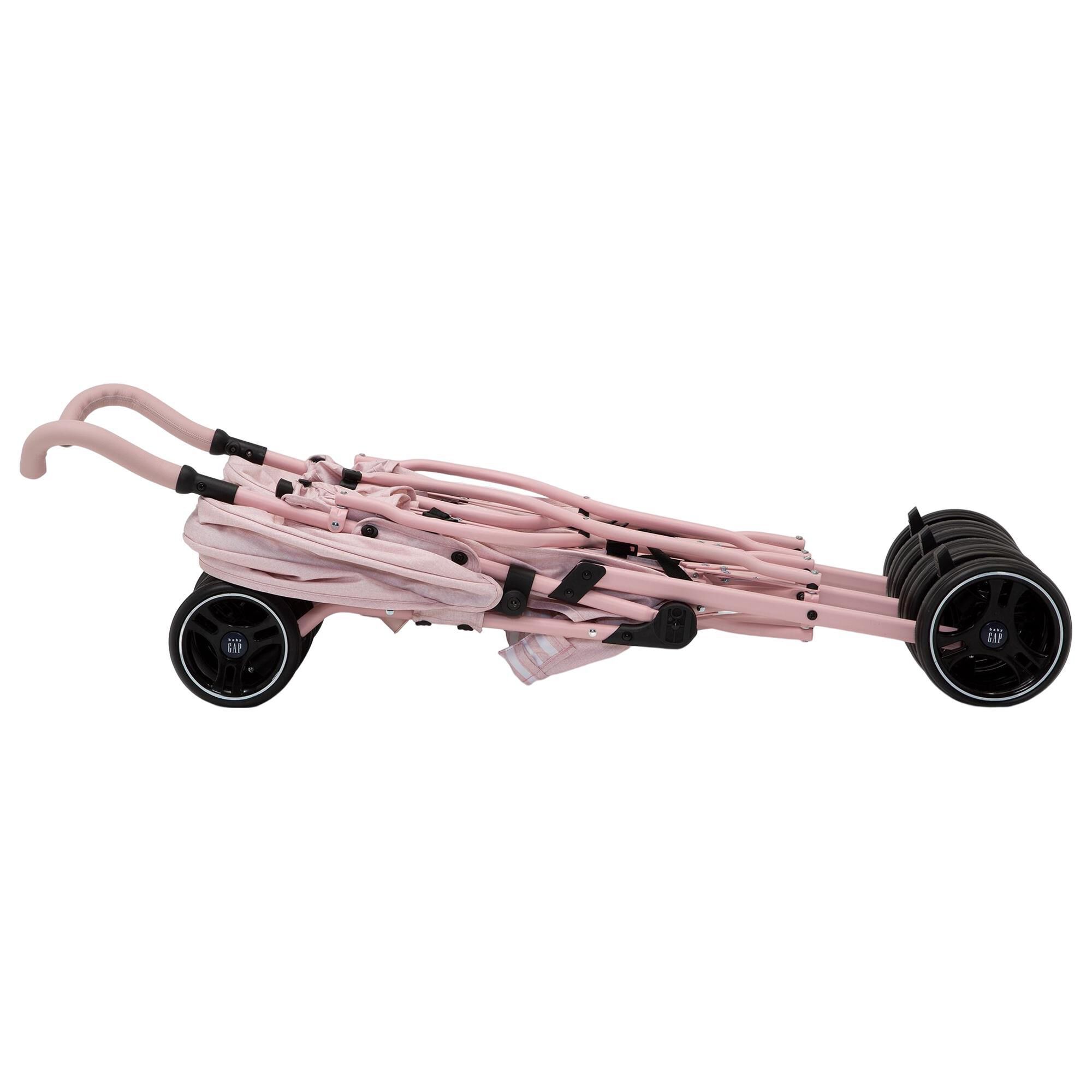 Large clearance double stroller