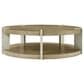 Theodore Alexander Catalina Round Cocktail Table in Dune and Mineral, , large