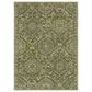 Oriental Weavers Andorra Green and Gold 2"6" x 12" Runner, , large