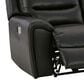 Ashley Warlin Power Reclining Sofa in Black, , large