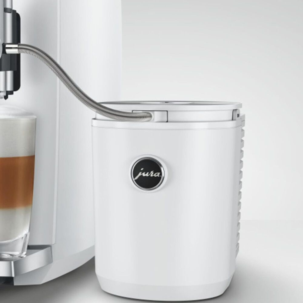 Jura 1L Cool Control Milk Cooler in White and Stainless Steel, , large