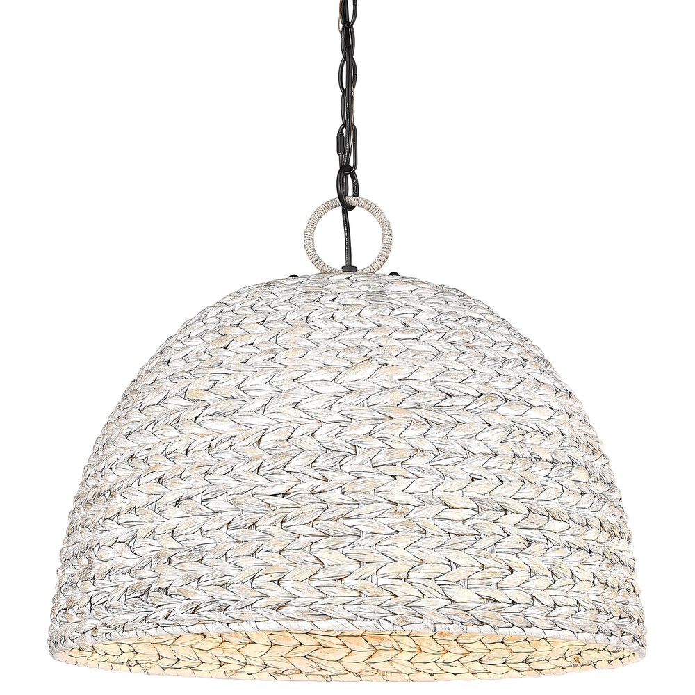 Golden Lighting Rue 5-Light Pendant in Matte Black, , large