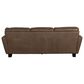 Chateau D"ax Leather Stationary Sofa in Aline Africa, , large
