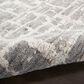 Nourison Luna 8"6" x 11"6" Grey and Silver Area Rug, , large