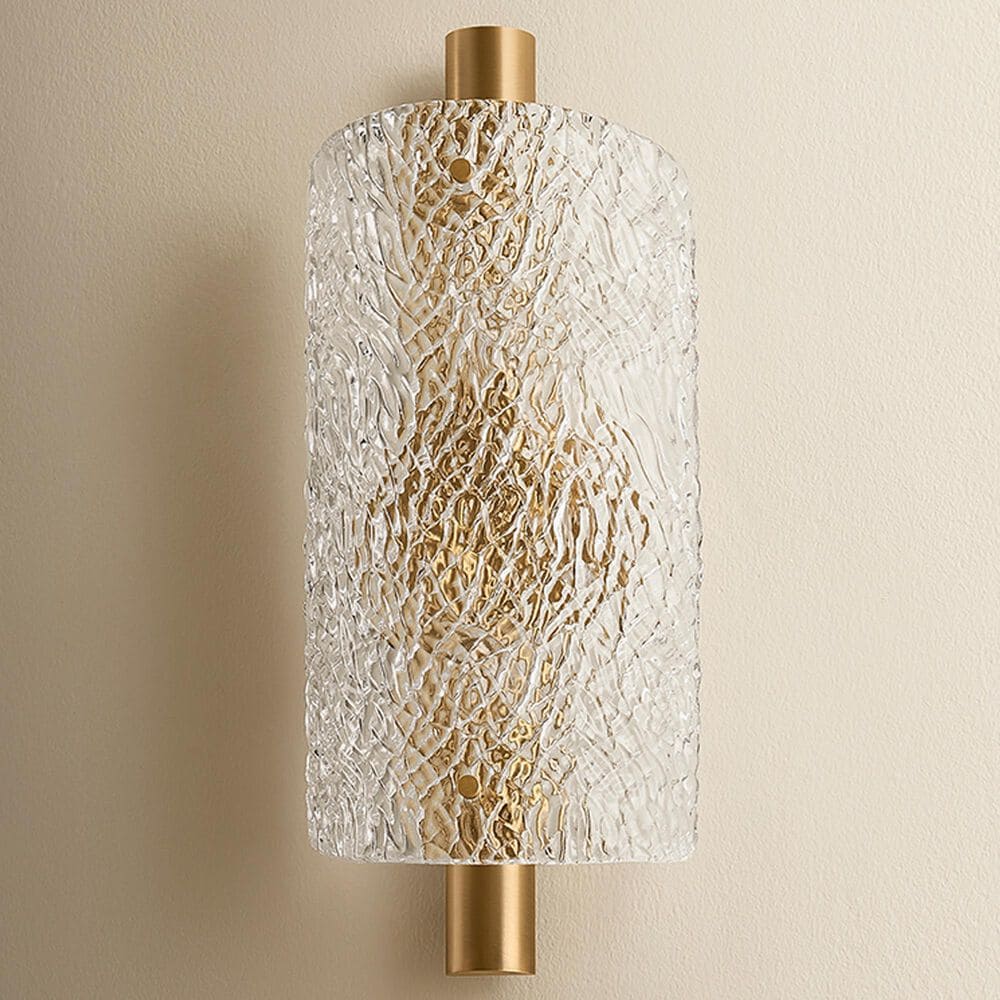 Troy Lighting Bergeron 2-Light Wall Sconce in Patina Brass, , large