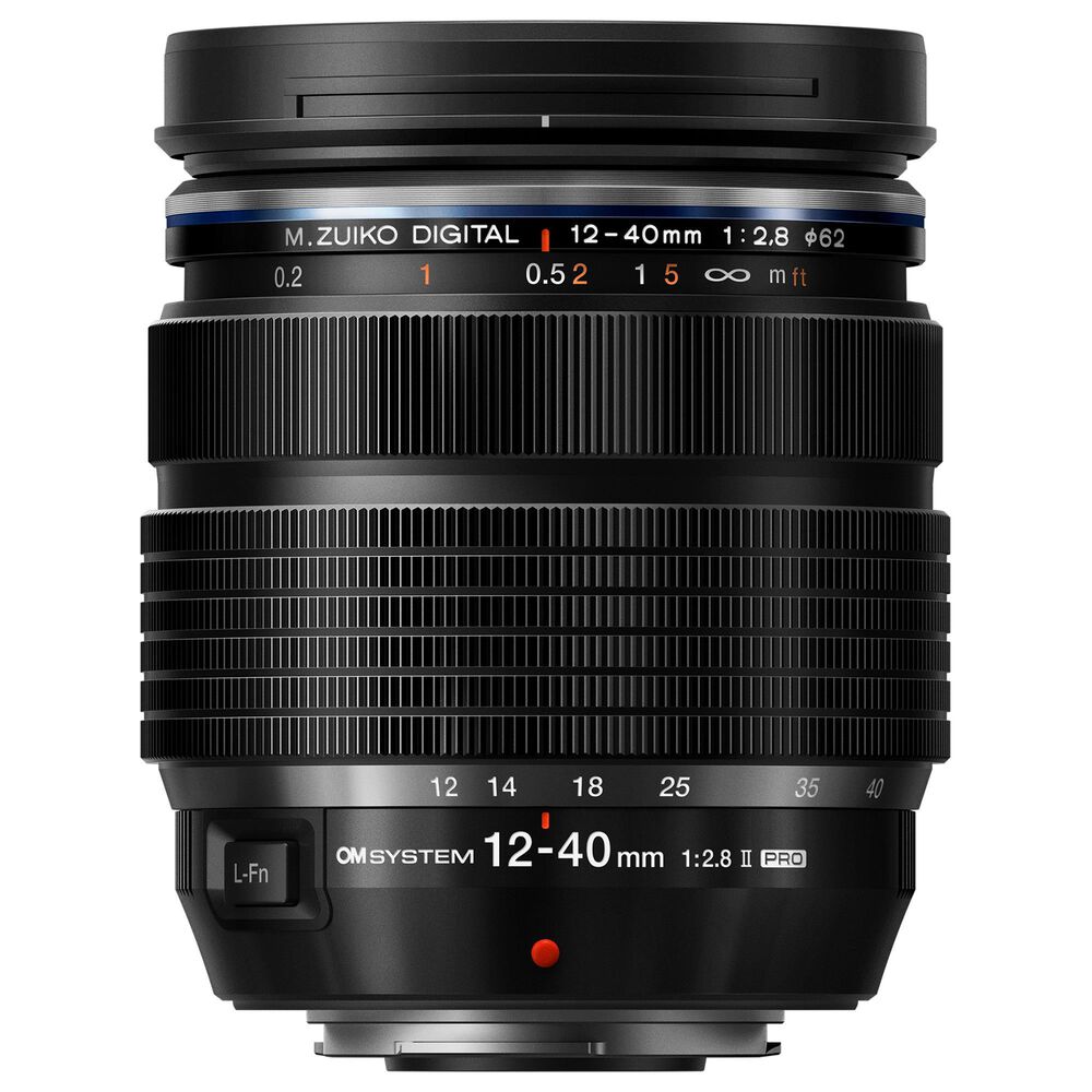 OM- System M.Zuiko Digital ED 12-40mm f/2.8 Pro II Lens in Black, , large