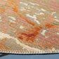 Safavieh Barbados Tropical Beach 6"6" Round Gold and Blue Indoor/Outdoor Area Rug, , large