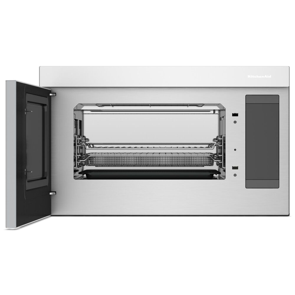 KitchenAid 1.1 Cu. Ft. Over-The-Range Microwave Oven with Flush Built-In in White, , large