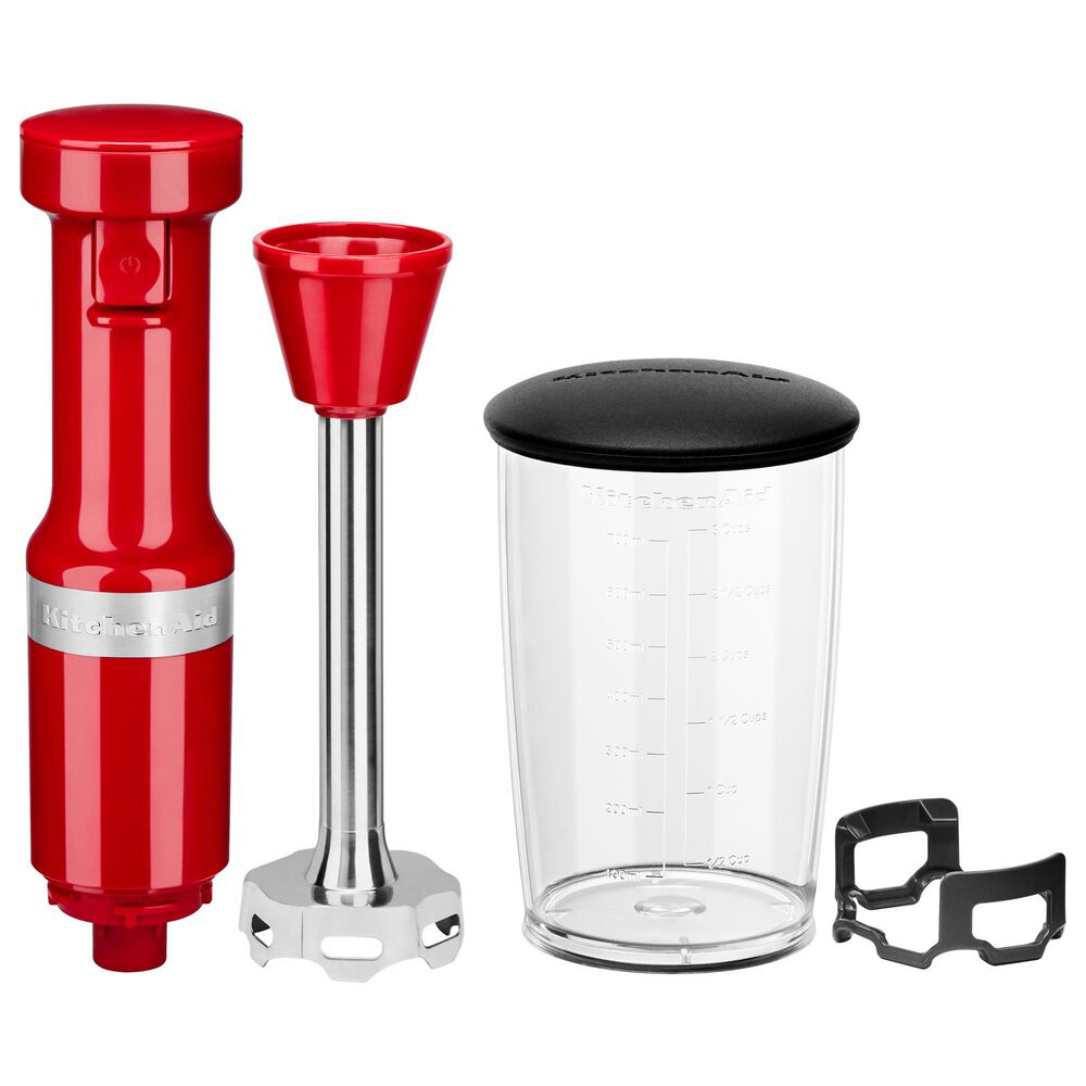 KitchenAid Corded Variable Speed Hand Blender in Empire Red, , large
