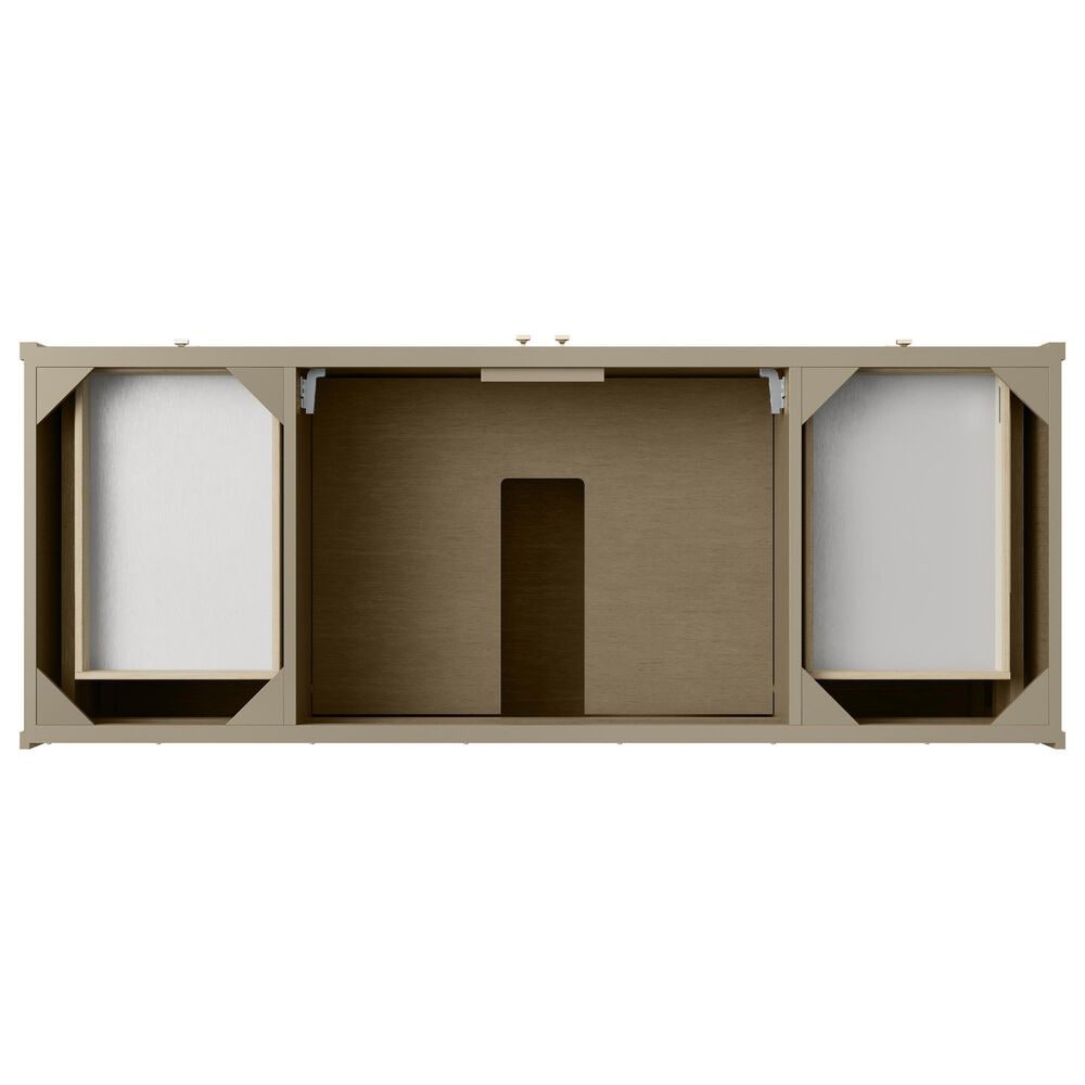 James Martin Vanities Chicago 60" Double Bathroom Vanity Cabinet in Walnut Whisper, , large