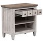 Belle Furnishings Heartland 4-Piece King Bedroom Set in Antique White, , large