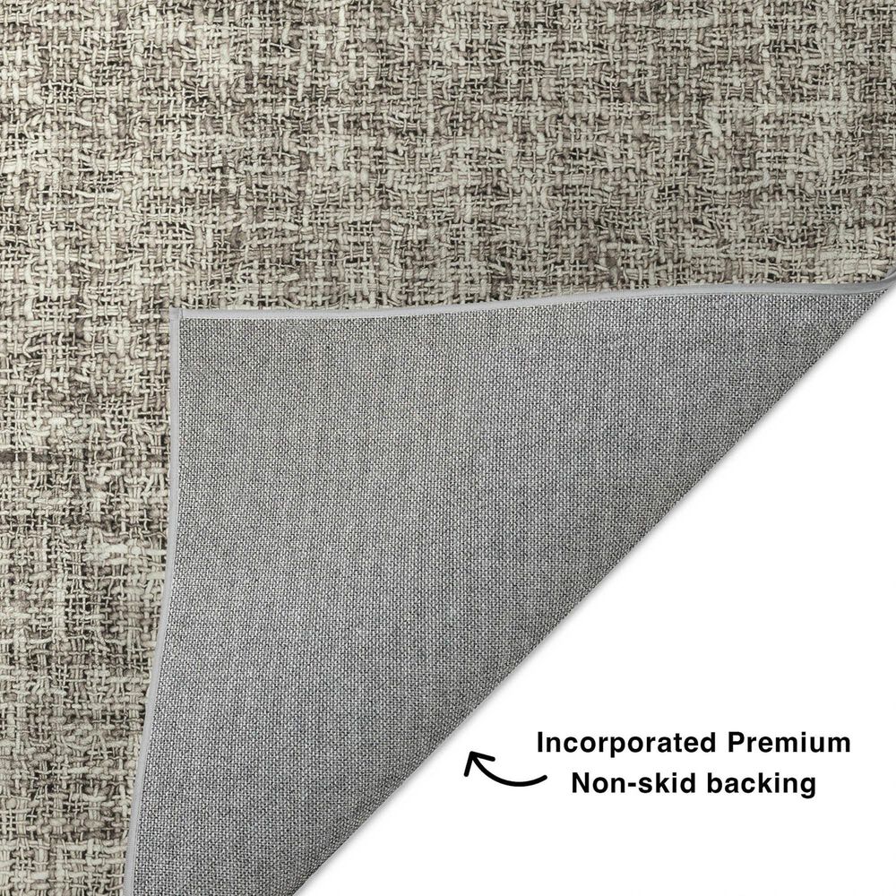 Dalyn Rug Company Voyage VY1 Putty 8' Round Area Rug, , large