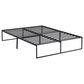 Malouf Twin Platform Bed Frame in Black, , large
